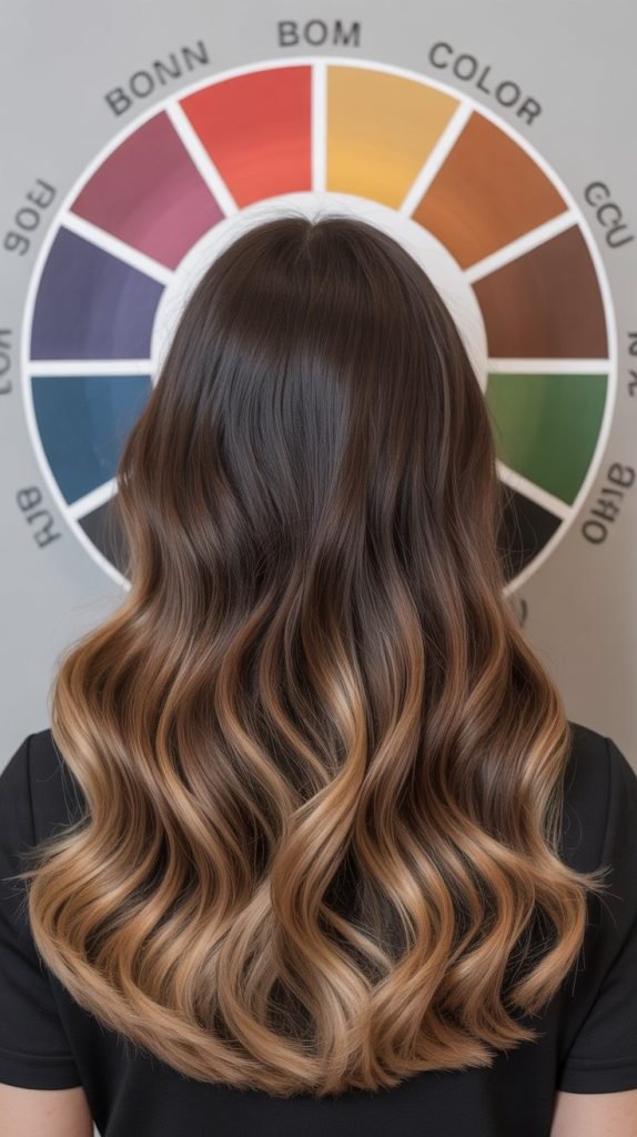 Brunette Balayage Color Theory