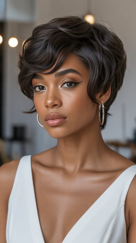  Layered Pixie with Volume