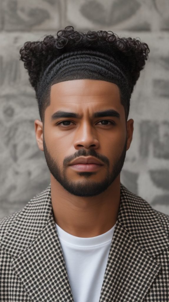 Curly Flat Top