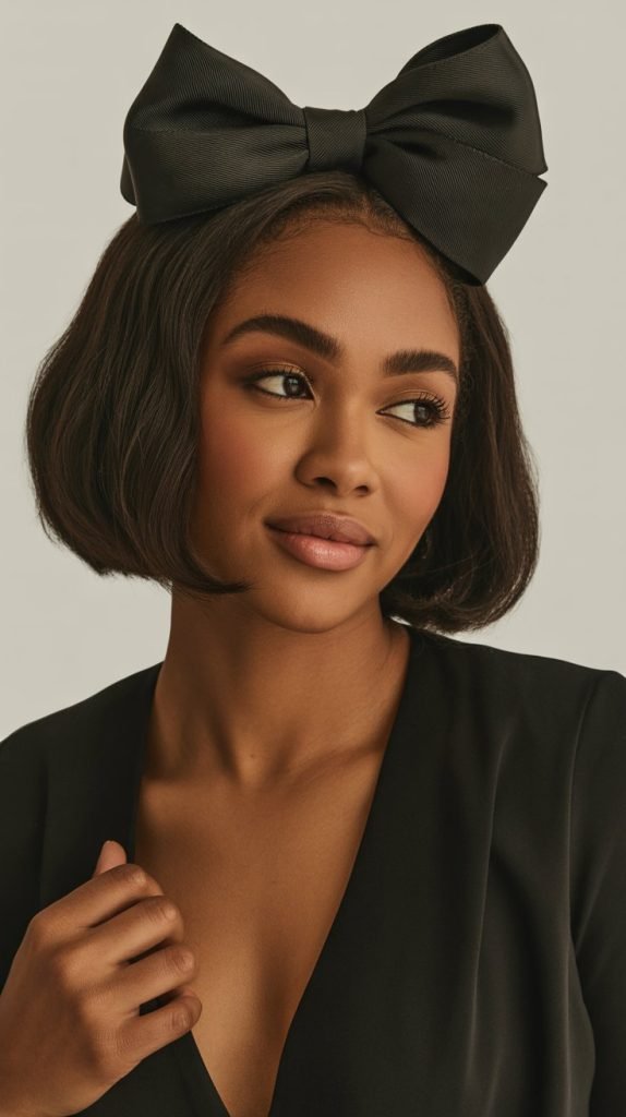 7. Inverted Bob with High Bow