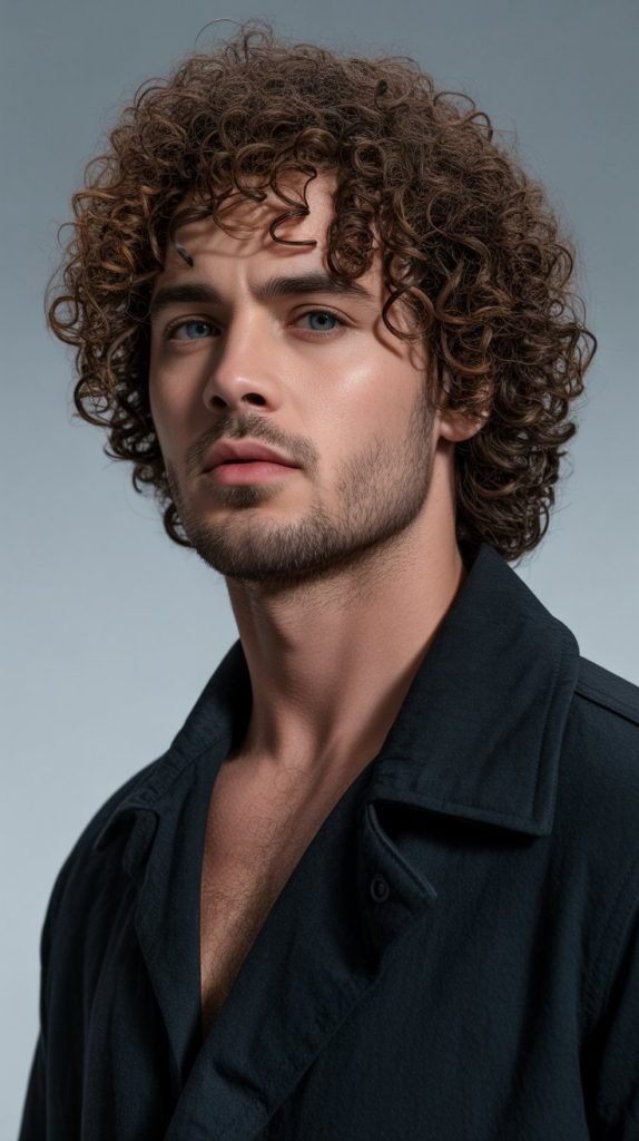 Voluminous Curly Top