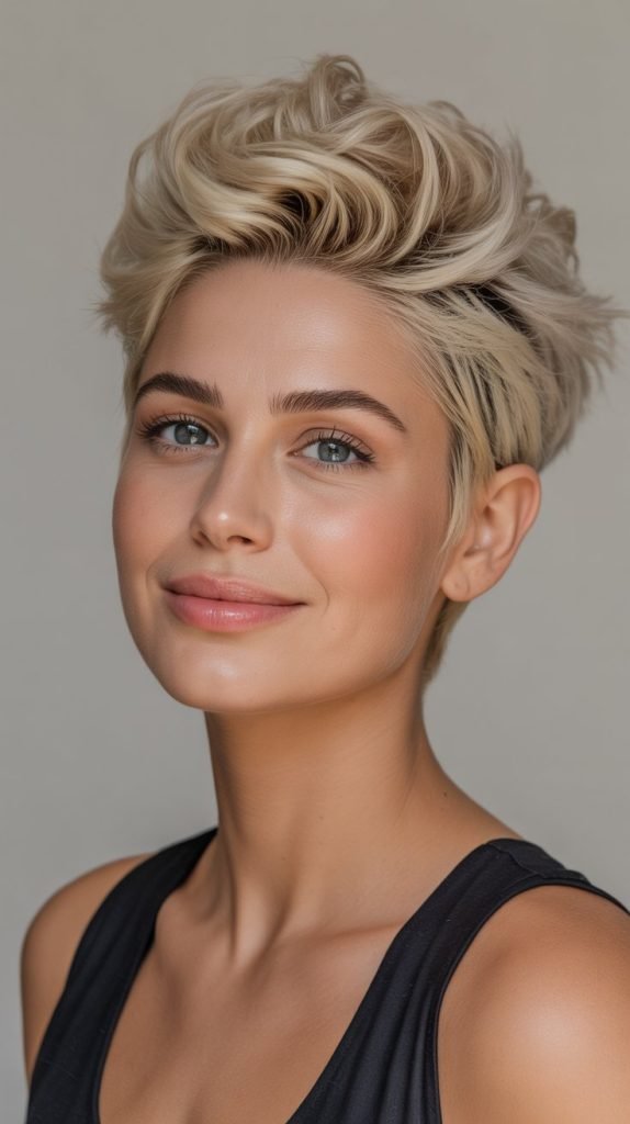 Textured Crown Pixie