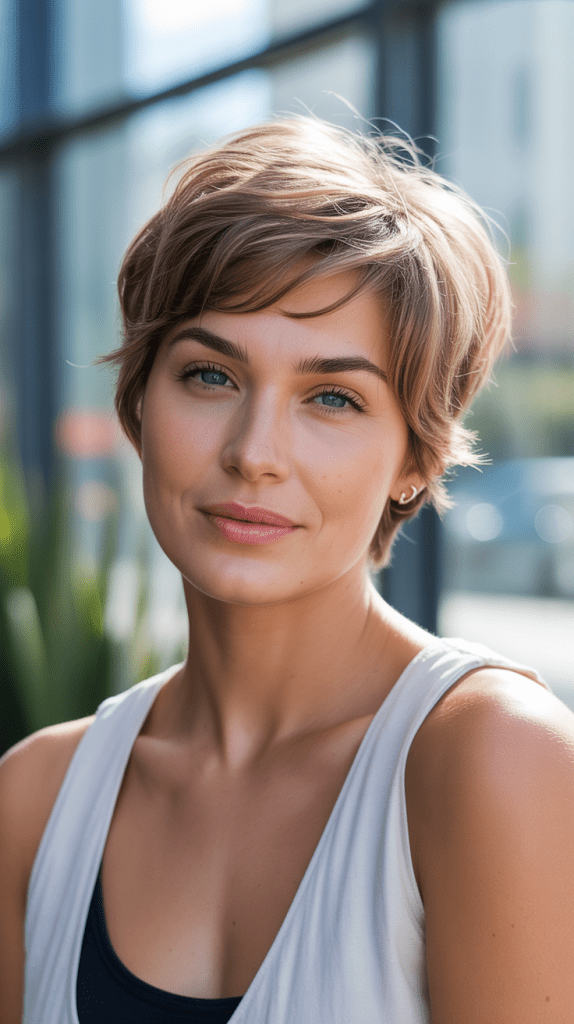 Textured Pixie Cuts