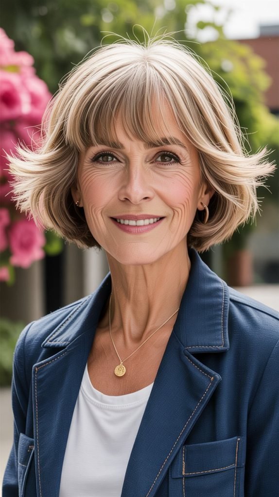 23. Modern Shag with Bangs