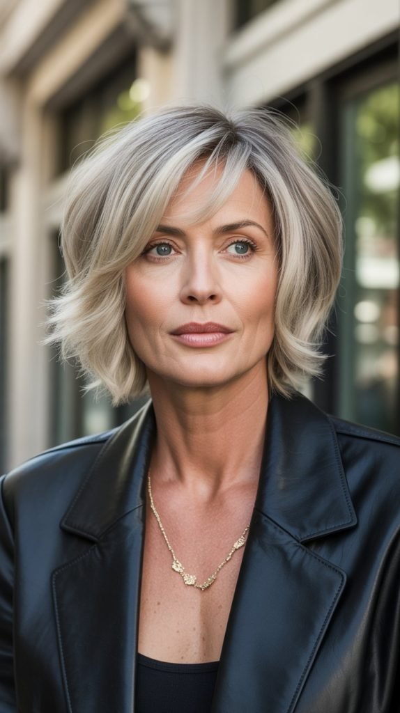 15. Bob with Piecey, Textured Layers