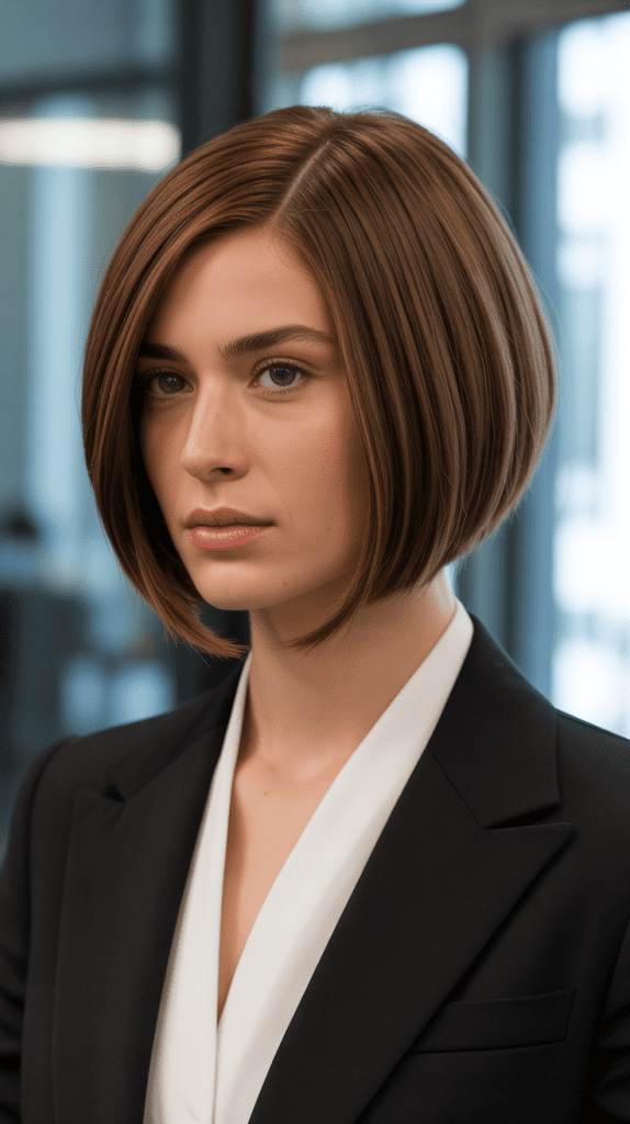  Sleek Layered French Bob