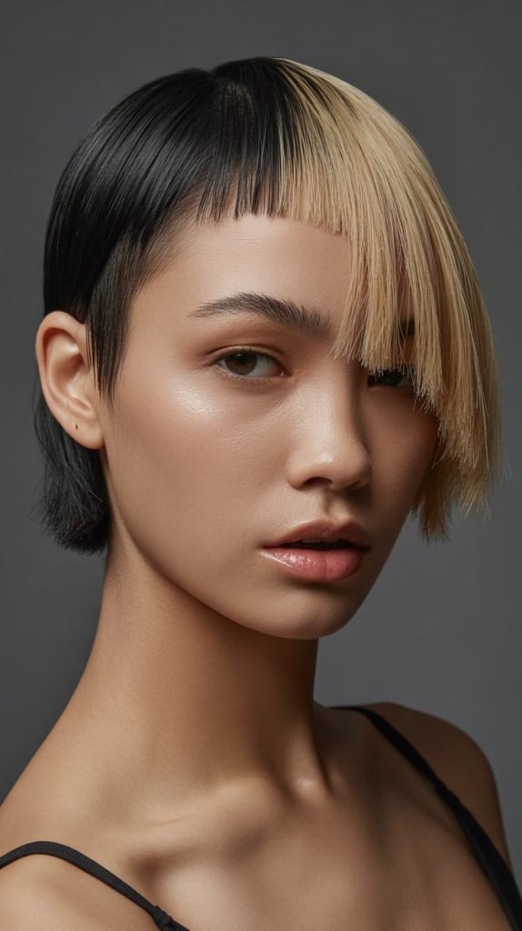 Disconnected Micro Bob with Heavy Fringe