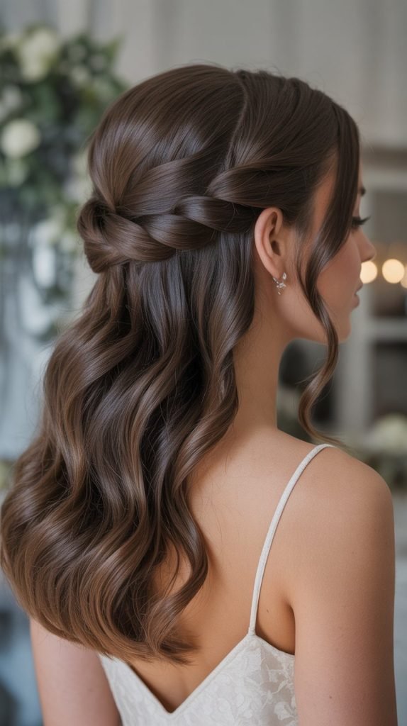 Half-Up Twisted Style