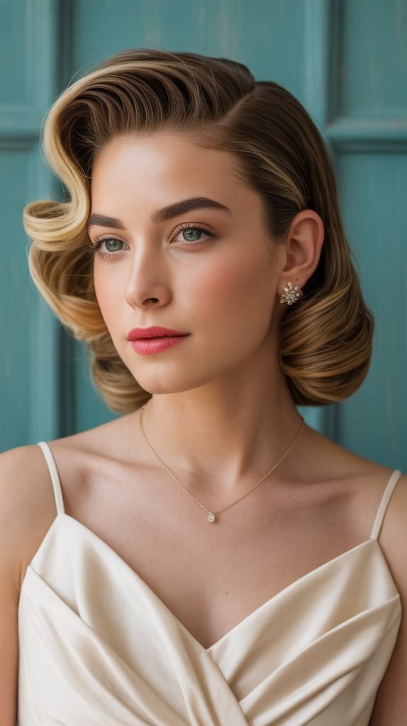 Classic Victory Roll with Modern Twist