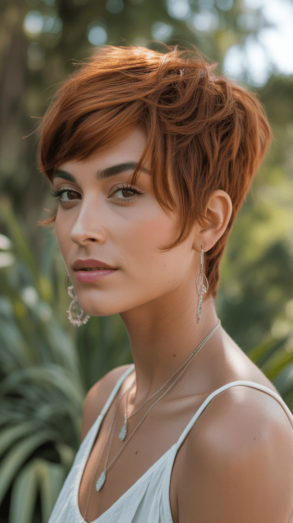 Pixie Shag with Feathered Layers