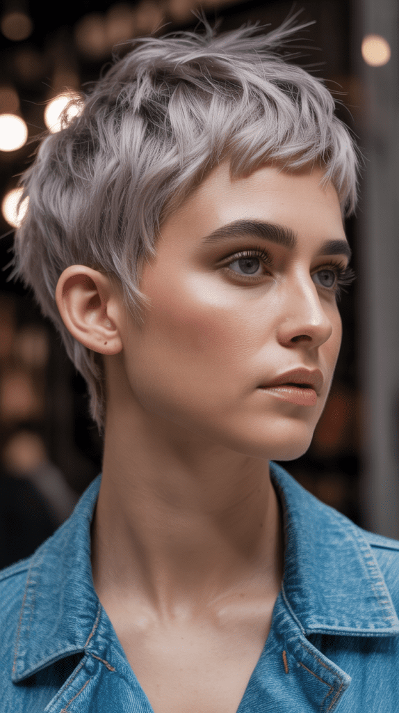 Textured Pixie with Piecey Definition