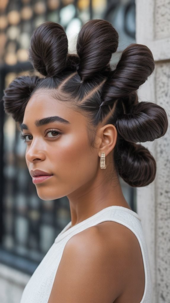  Chunky Twist Updo
