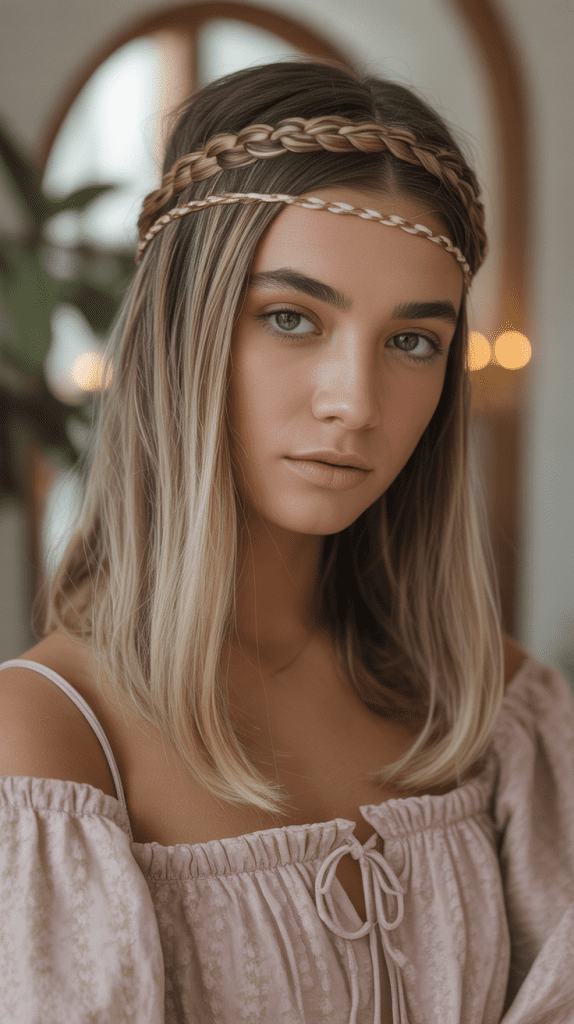 Braided Headband Style