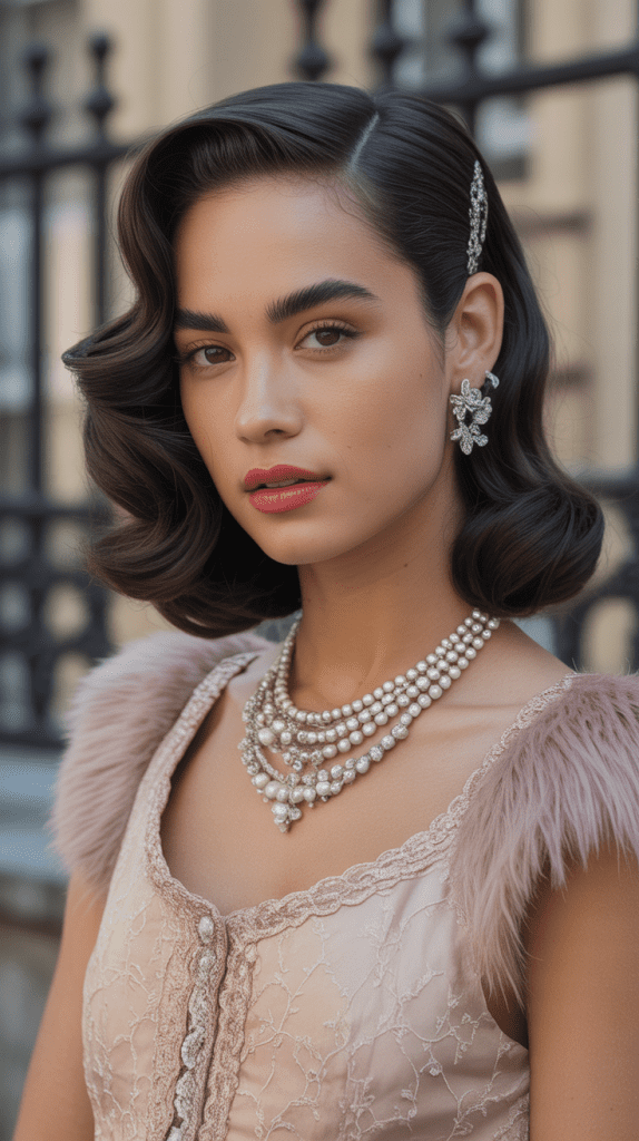 Finger Waves with Modern Twist