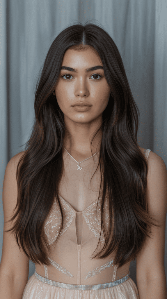 Polished Center Part