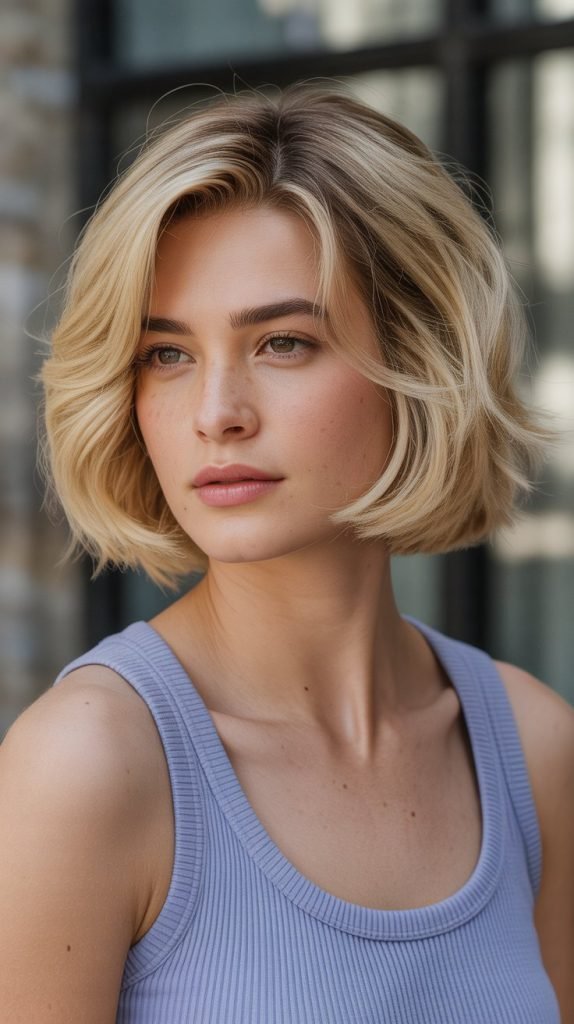 Understanding the Classic '90s Blonde Bob Style