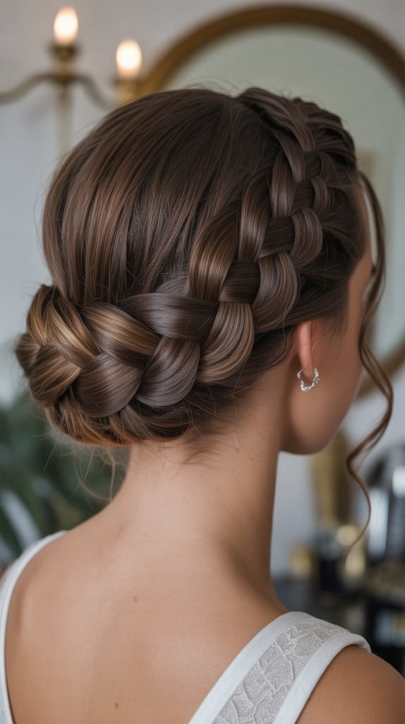  Infinity Braid Updo