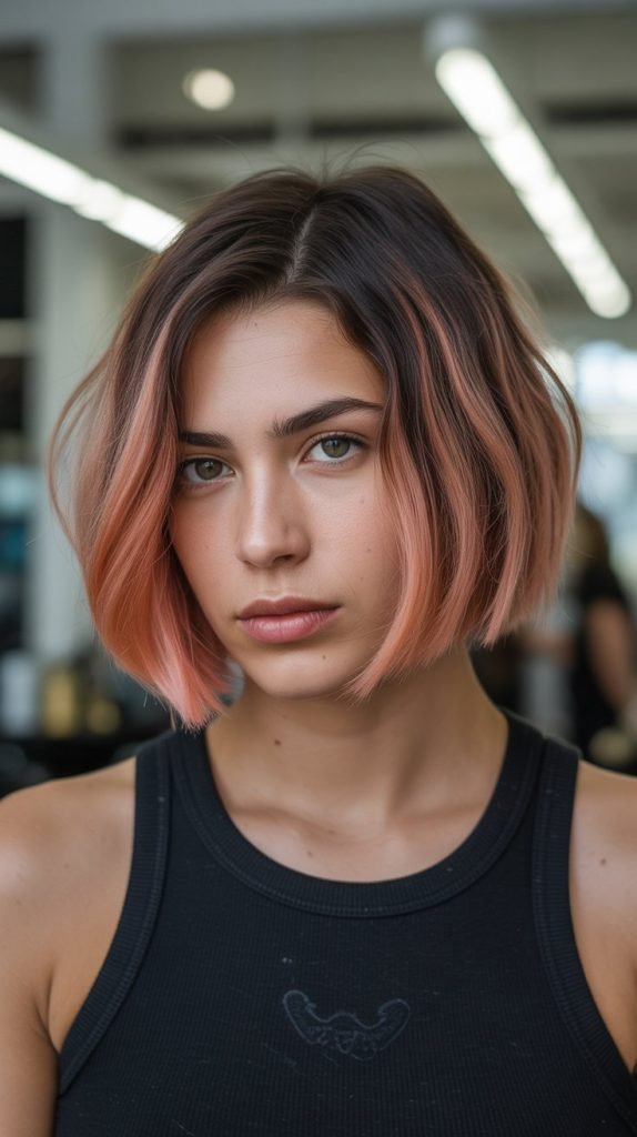 Bob with Colored Ends