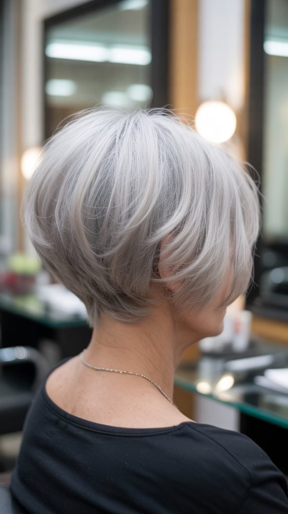 Inverted Bob Back View