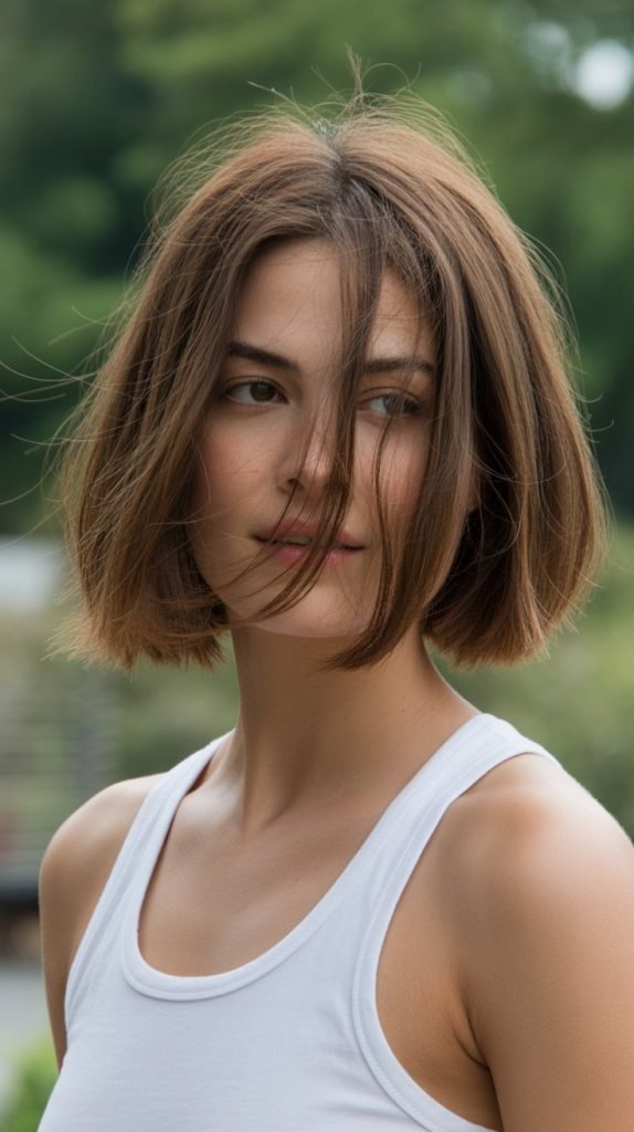 Stacked Bob with Natural Movement