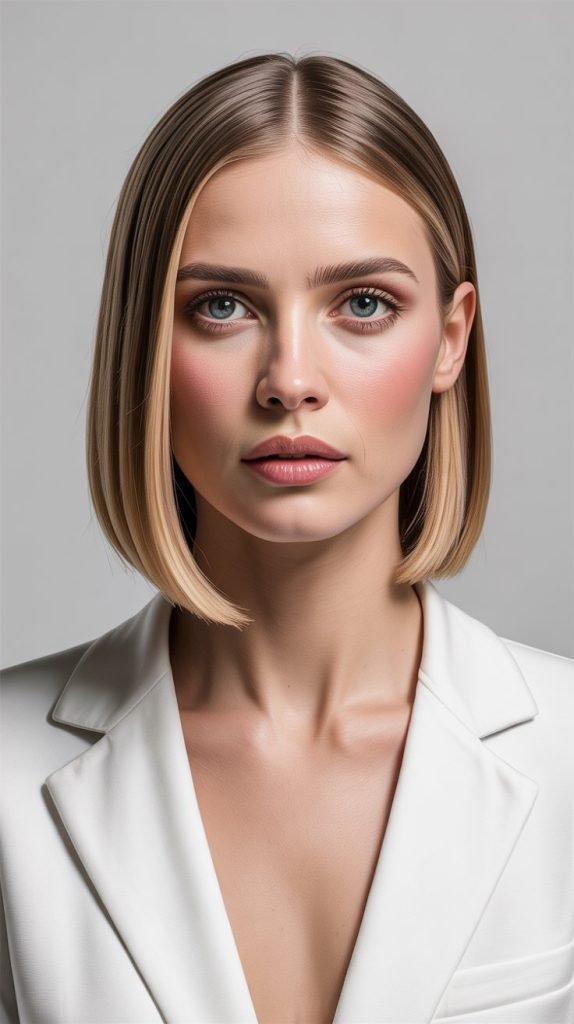 6. The Sleek Straight Bob