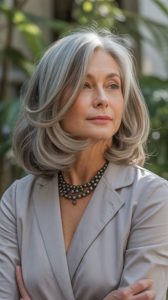 Layered Shoulder-Length Style