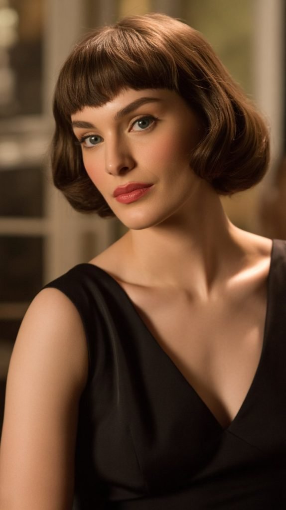 Classic Bob with Vintage Fringe
