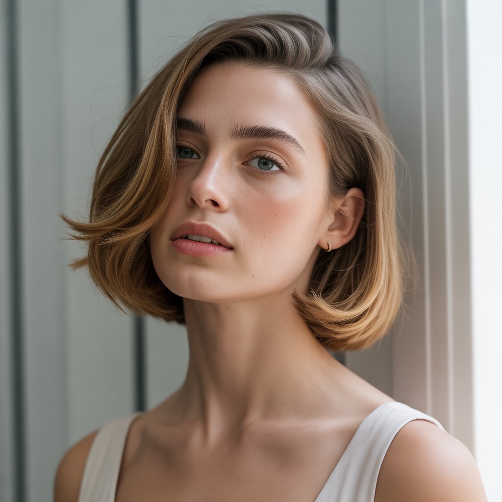 French Bob with Face-Framing Layers