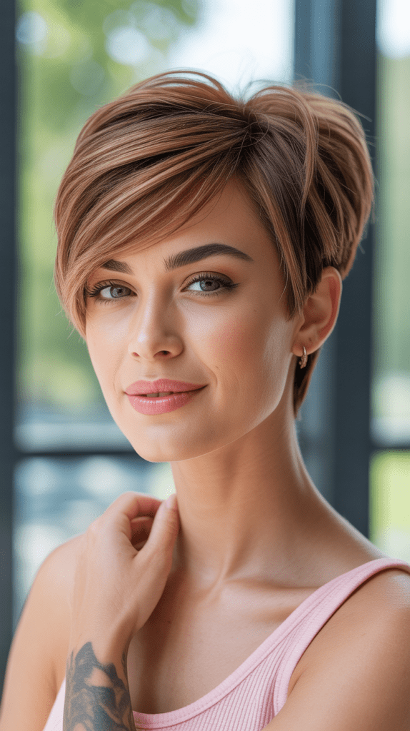 Layered Pixie Sophistication