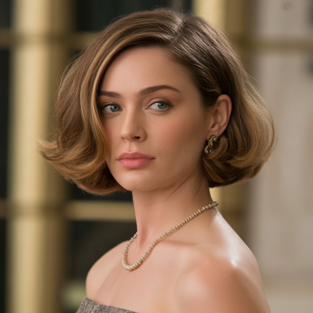 Sophisticated French Bob with Polish