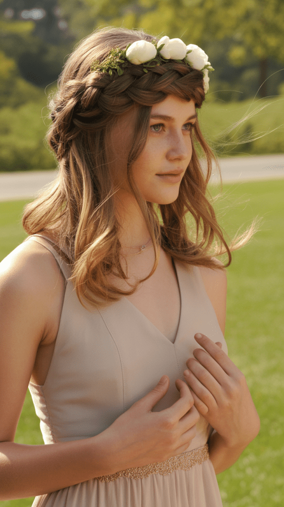 Braided Flower Crown