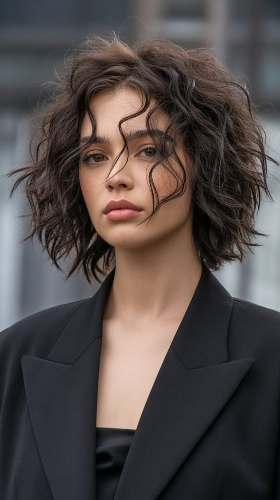 Edgy Textured Bob