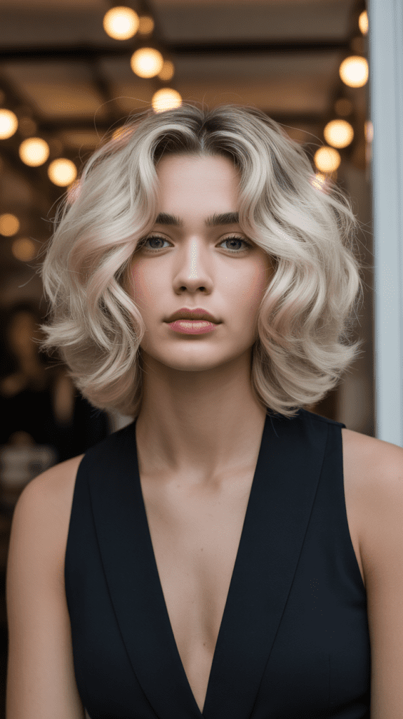 French Bob Volume Creation