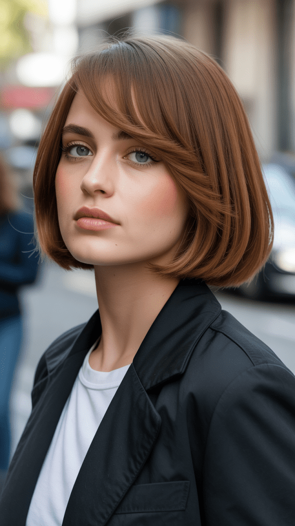  French Bob with Side Bangs