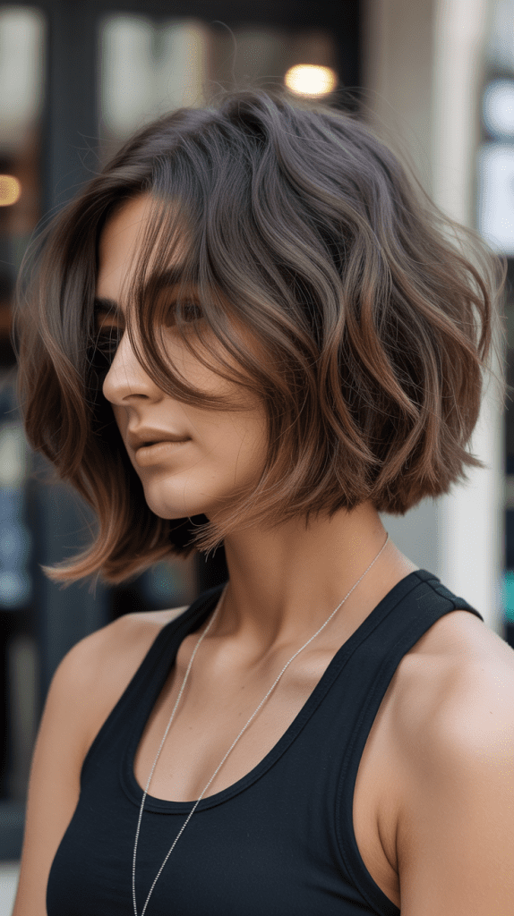 Textured French Bob Ends