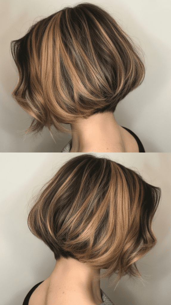  Inverted Bob with Graduated Color