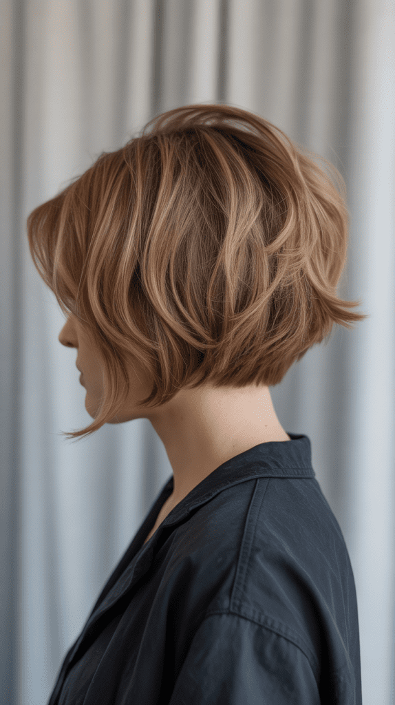  Voluminous Inverted Bob with Root Lift