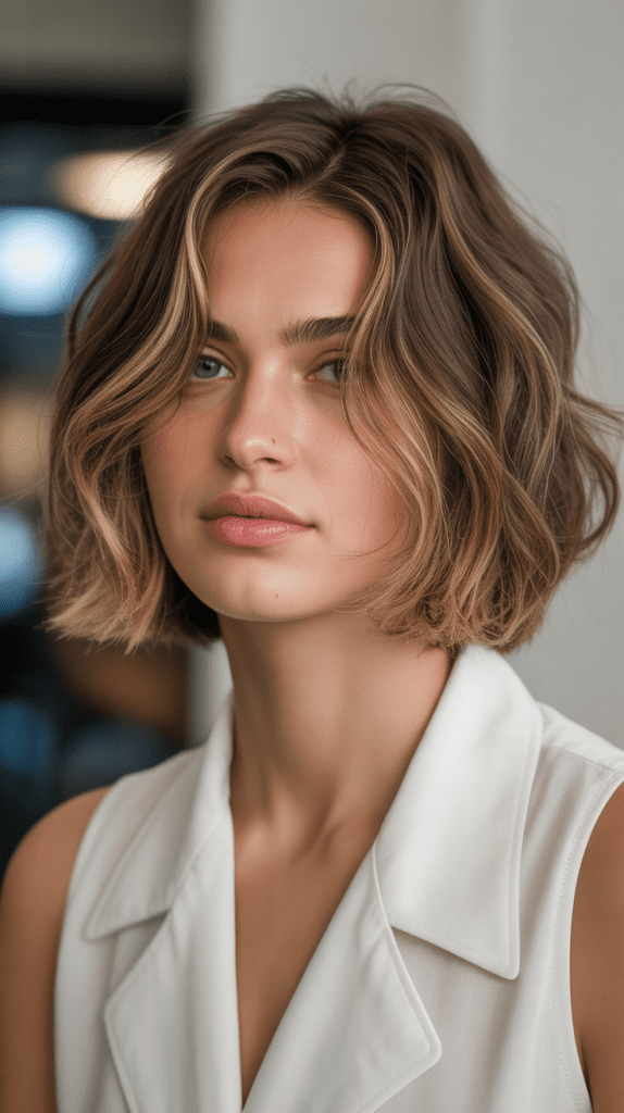 French Bob with Face-Framing Layers