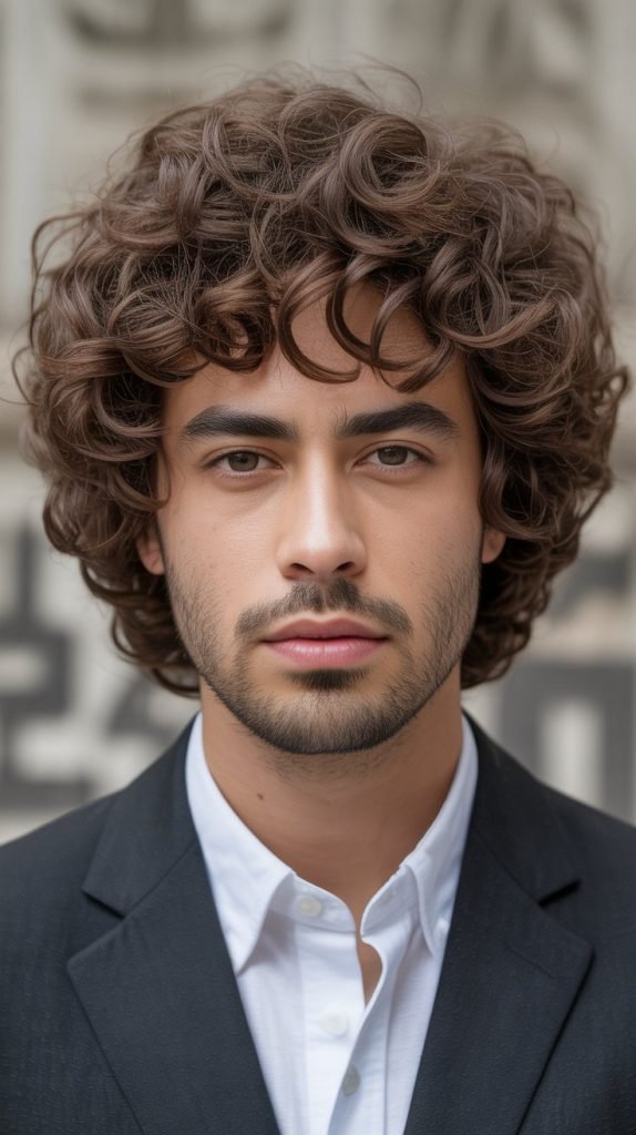 Textured Curly Fringe