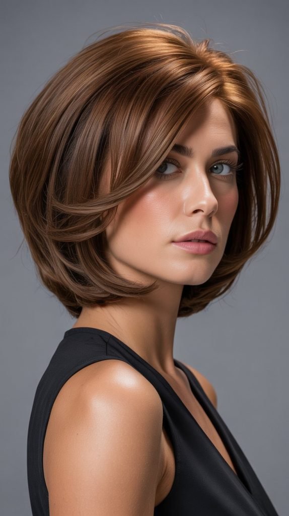 Stacked Bob: Dramatic Volume