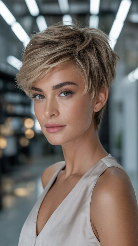  Textured Pixie Cut: Maximum Impact Minimalism