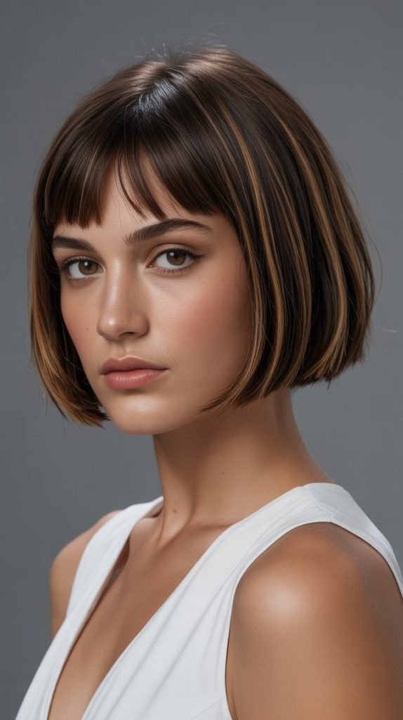 Classic Bob with Micro Fringe