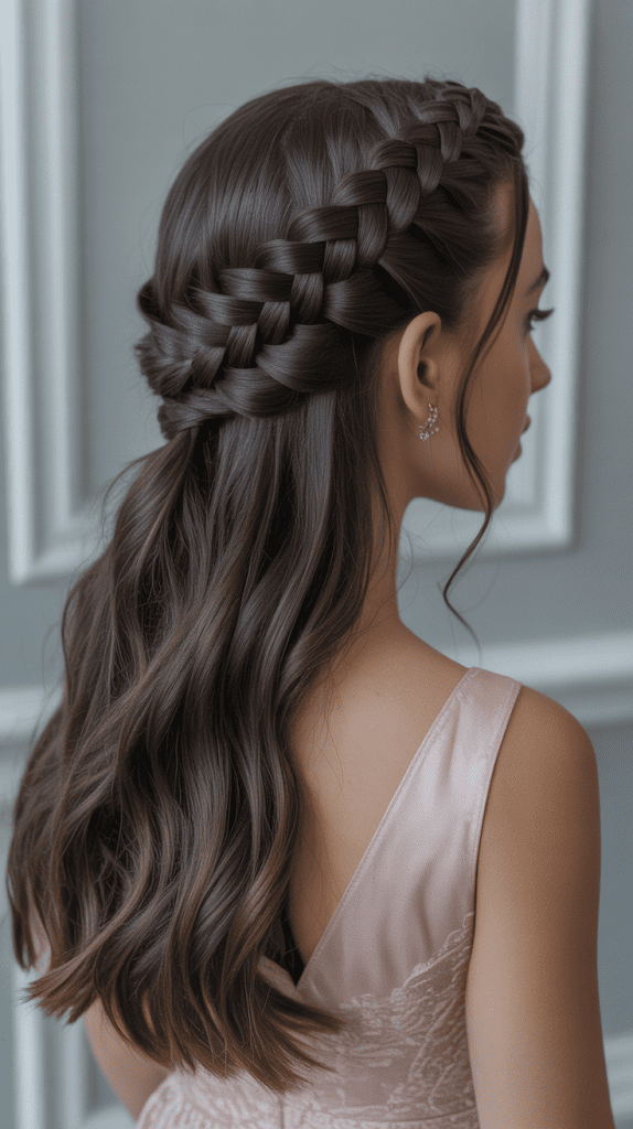 Fishtail Accent Half-Up