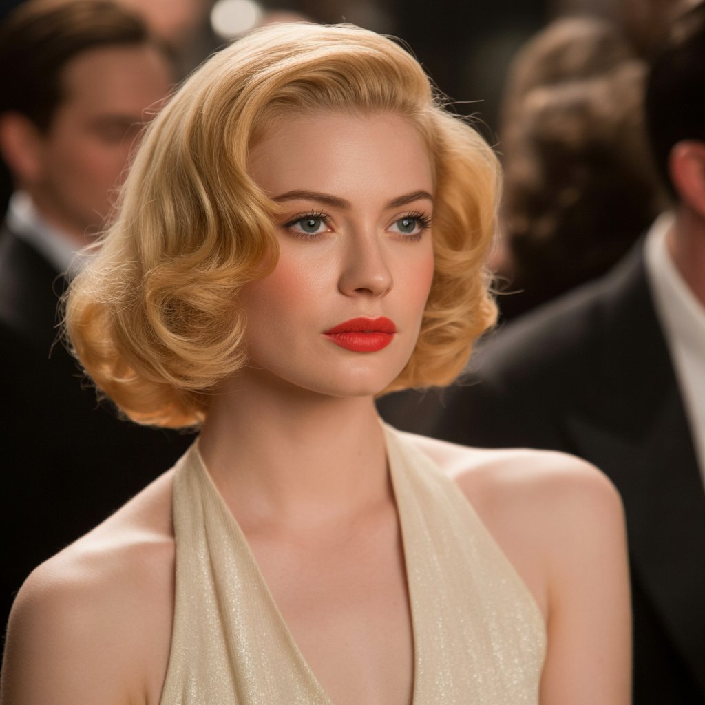 Vintage-Inspired French Bob