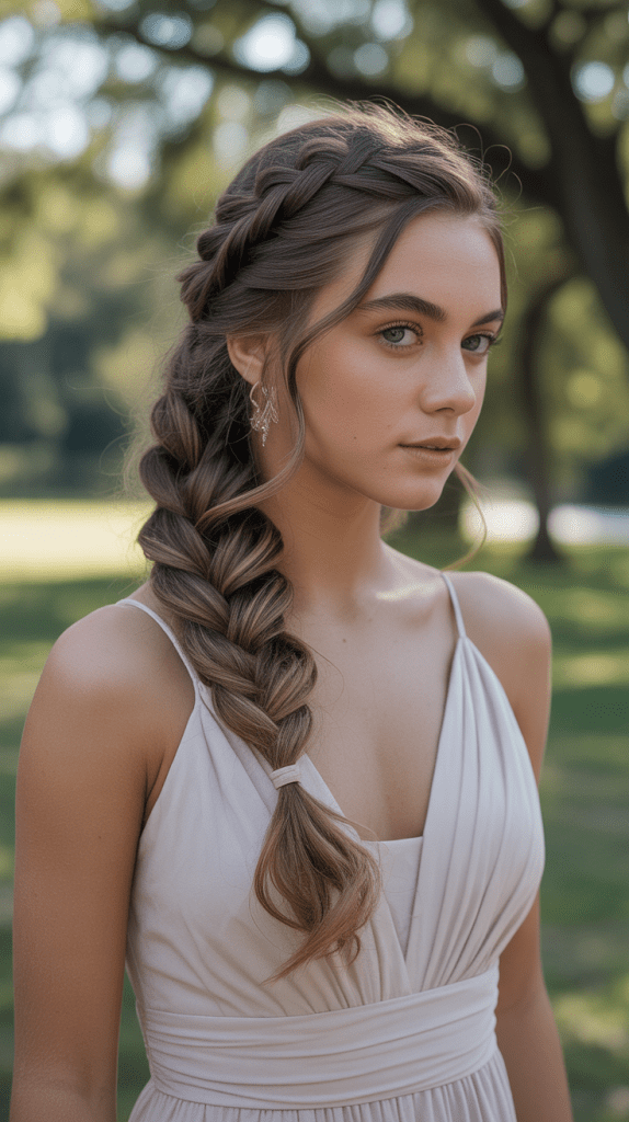 Loose Grecian Braid