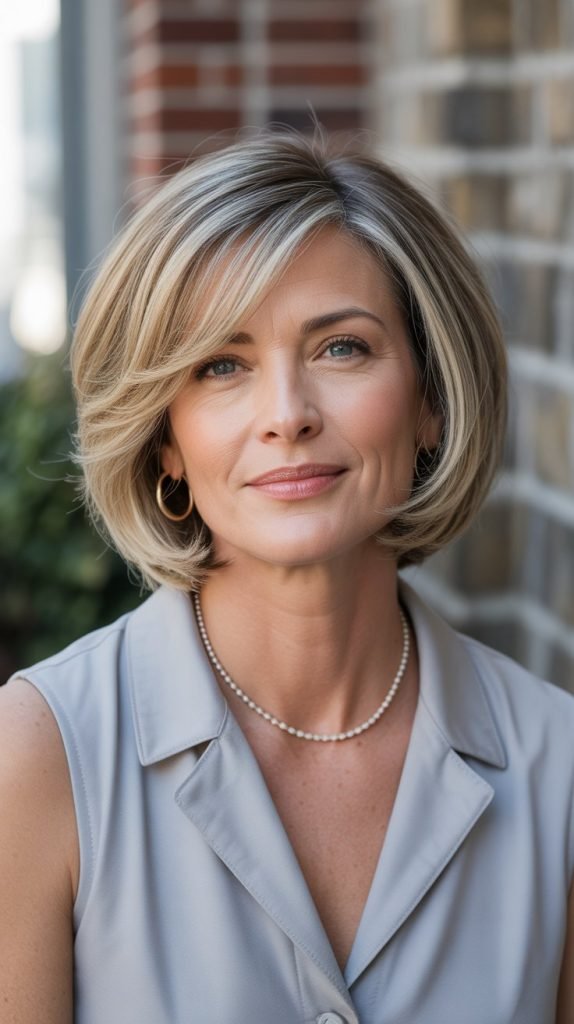 10. Graduated Bob with Feathered Ends