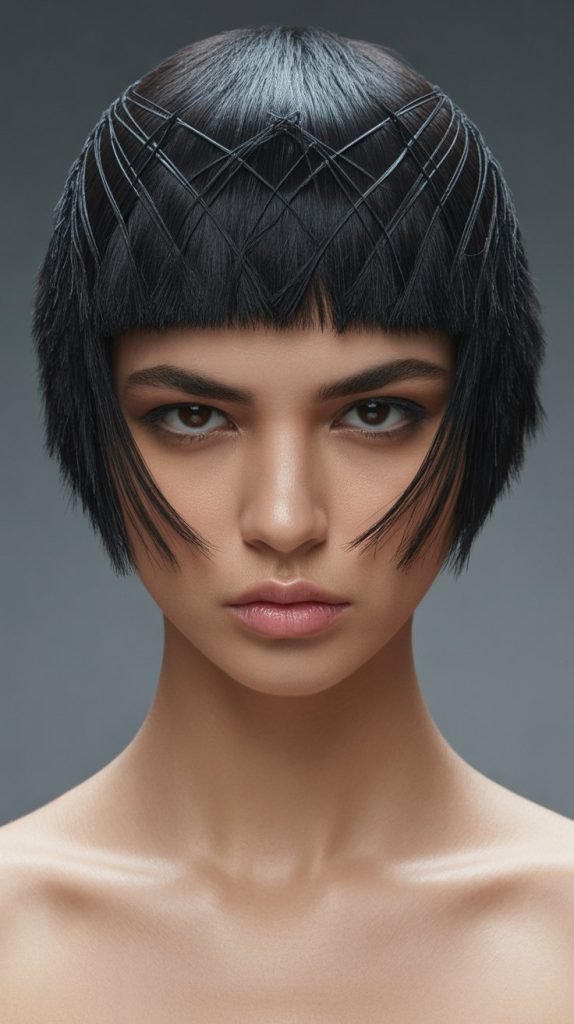 Precision Bob with Geometric Bangs