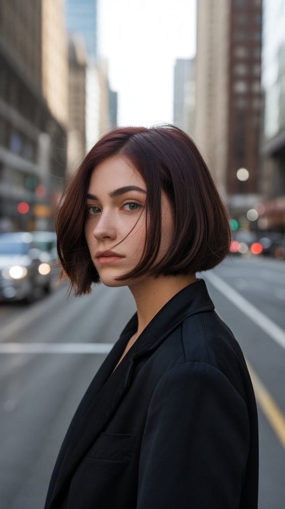 Industrial Undercut Bob with Urban Edge