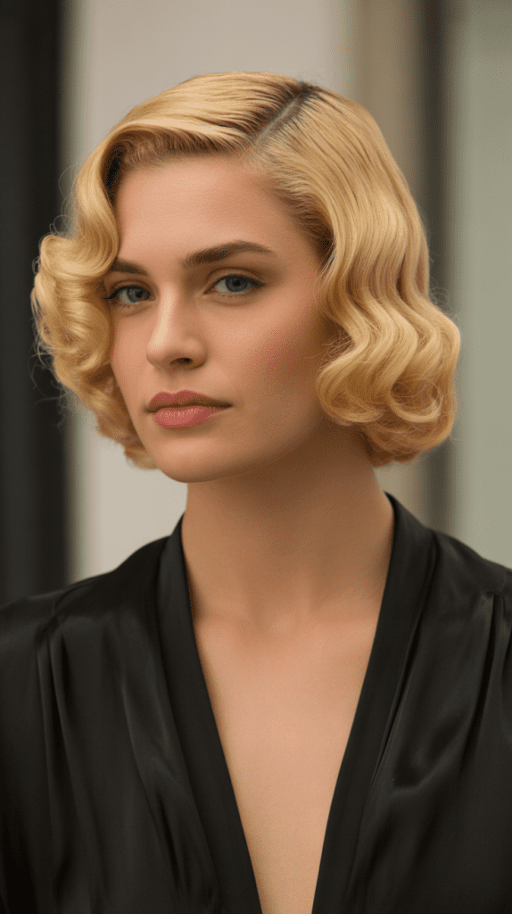 Retro-Inspired Finger Waves