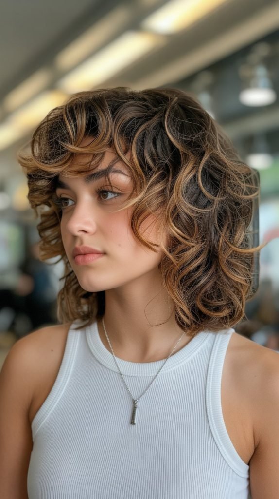 Jellyfish Cut with Highlights